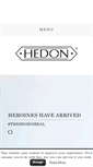 Mobile Screenshot of hedon.com